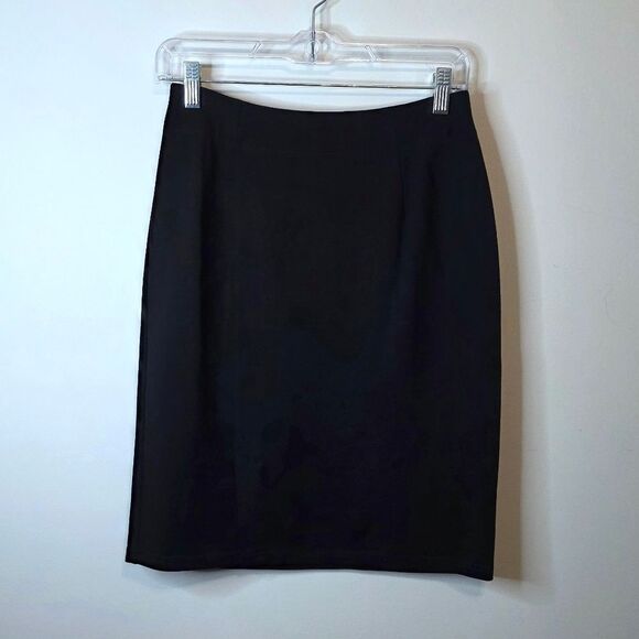 Eileen Fisher Dresses & Skirts - Eileen Fisher Black Pull-on Pencil Skirt Size XS